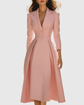 CERYTH | ABITO MIDI BLAZER PLISSETTATO