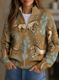 Beatrice | Cardigan con cavalli e cactus