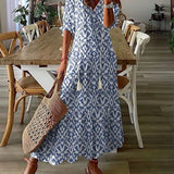 Michaela - Abito Boho con Copertura per la Pancia