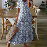 LUNA | ABITO MIDI BOHO PER UN LOOK INFORMAL