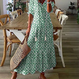 Michaela - Abito Boho con Copertura per la Pancia
