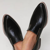 Zofia™ | Mocassino Patchwork Nero