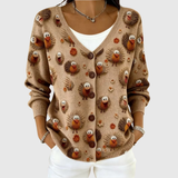 Cardigan a bottoni comodo