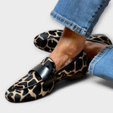 Léonie™ | Mocassini Leopardo
