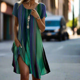 Genna - Vestito Boho Gradient Lässico