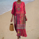 Robe lunga fluida e chic