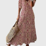 Amalia | Abito Maxy Boho Vintage per l'estate