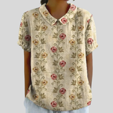 Top Floreale Elegante e Confortevole