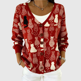 Cardigan con Bottoni Confortevole