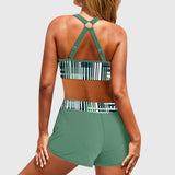 Janelle | Bikini a vita alta a coste