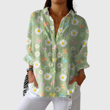 Blusa stampata leggera e colorata