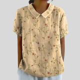 Top floreale Elegante Comfort