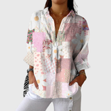 Camicia stampata leggera e colorata