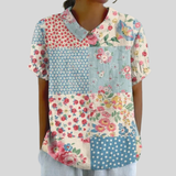 Top floreale Elegante e Confortevole