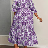 Molly - Vestito Boho-Mosaico