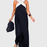 Elena | Abito maxy elegante e fluido