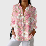 Blusa stampata leggera e colorata