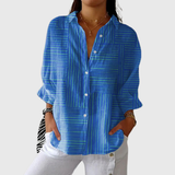 Blusa stampata leggera e colorata