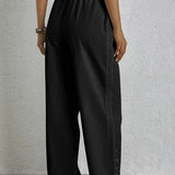 Shania - Pantaloni Relax con Bottoni