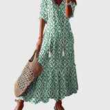 Amalia | Abito Maxy Boho Vintage per l'estate