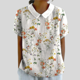 Elegante top floreale