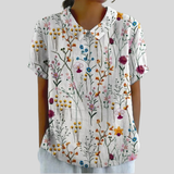 Top floreale Elegante Comfort