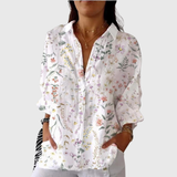 Blusa stampata leggera e colorata