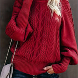 Lory | Maglione lungo e casual con maniche lunghe