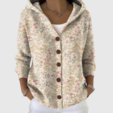 Cardigan con cappuccio