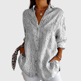 Blusa stampata leggera e colorata