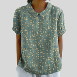 Top floreale Elegante Comfort