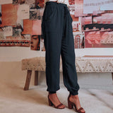 Kaeli – Pantaloni Jogging Eleganti con Cordon