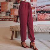 Kaeli – Pantaloni Jogging Eleganti con Cordon