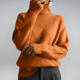 Lauren | Maglione di cashmere lussuoso con colletto alto