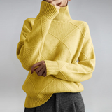 Lauren | Maglione di cashmere lussuoso con colletto alto