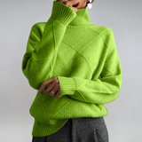 Lauren | Maglione di cashmere lussuoso con colletto alto