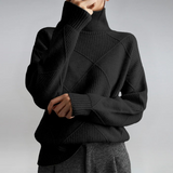 Lauren | Maglione di cashmere lussuoso con colletto alto
