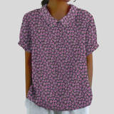 Top floreale Elegante Comfort