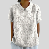 Top floreale Eleganza e Comfort