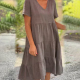 Bexley - Abito estivo casual con scollo a V