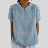 Top floreale Elegante Comfort