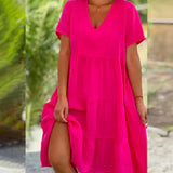 Bexley - Abito estivo casual con scollo a V