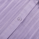 Viola - Completo con bottoni e pantaloni corti leggeri
