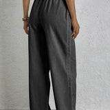 Shania - Pantaloni Relax con Bottoni