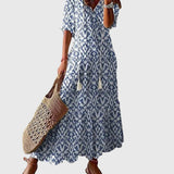 Amalia | Abito Maxy Boho Vintage per l'estate