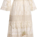 Amary - Abito Boho in Pizzo