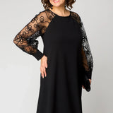 EDRIS | ABITO ELEGANTE CON MANICHE IN PIZZO