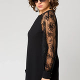 EDRIS | ABITO ELEGANTE CON MANICHE IN PIZZO