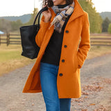 Aurora | Cappotto con un bottone