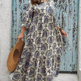 Molly - Vestito Boho-Mosaico